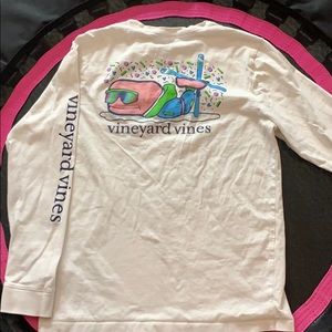 Vineyard Vines long-sleeve white shirt boys